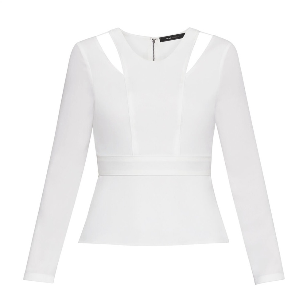 Cut out Peplum Top